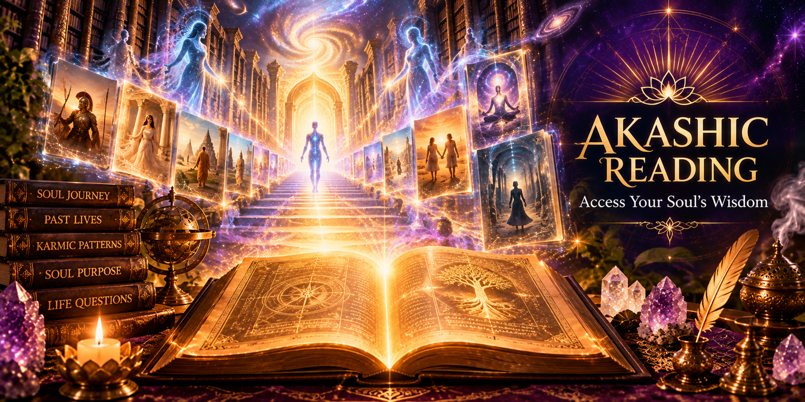 Akashic reading illustration